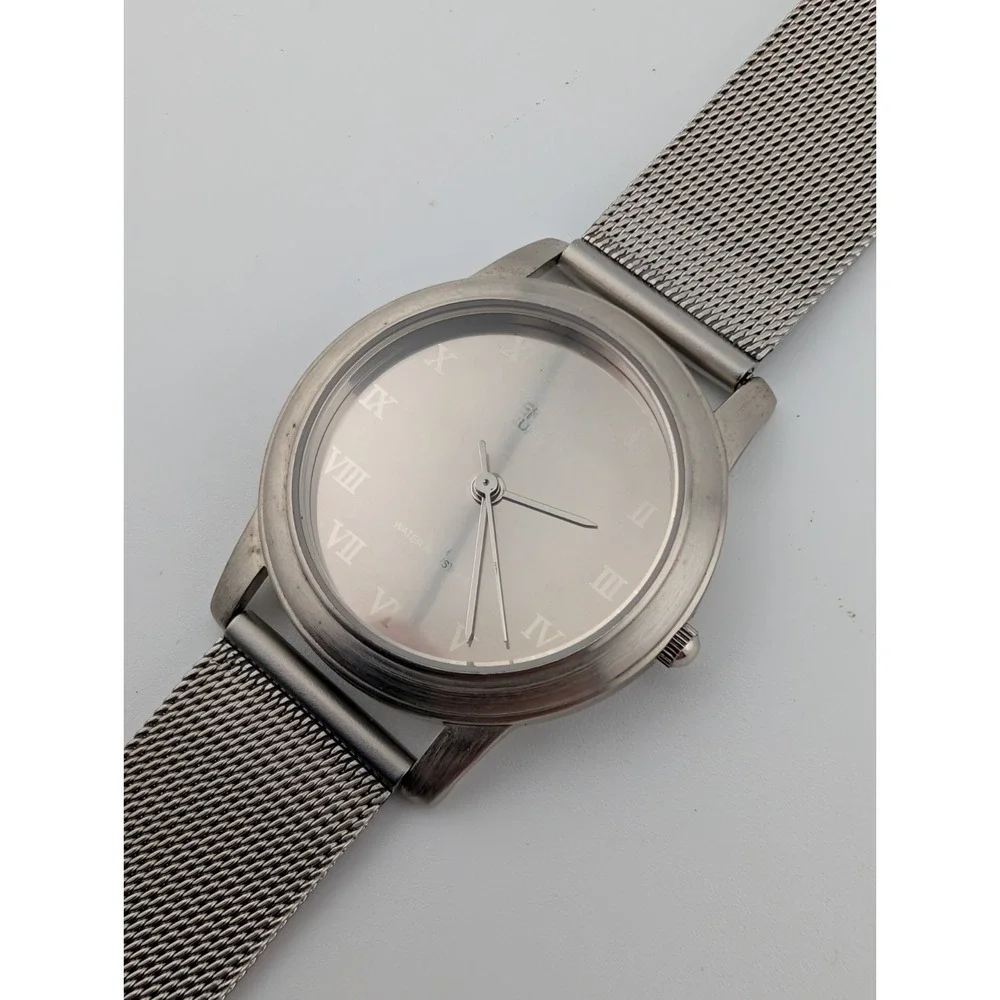 Sekonda Watch Women 31mm Case Silver Mesh Metal Adjustable Band- New‎ Battery